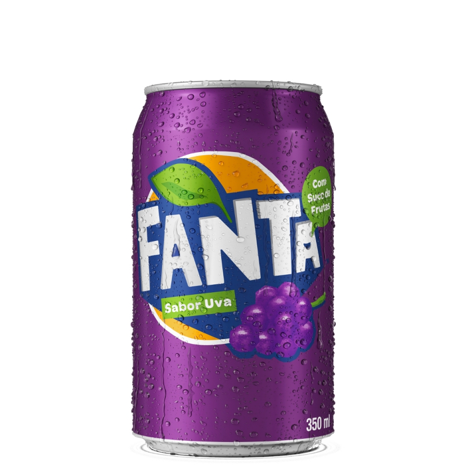 REFRIGERANTE FANTA UVA LATA 350 ML