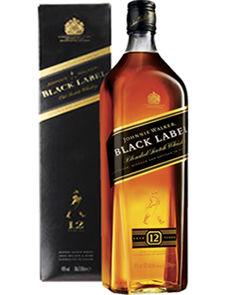 WHISKY J W BLACK LABEL 1L