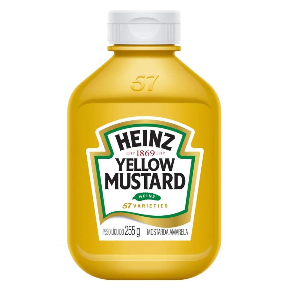 MOSTARDA HEINZ 255G