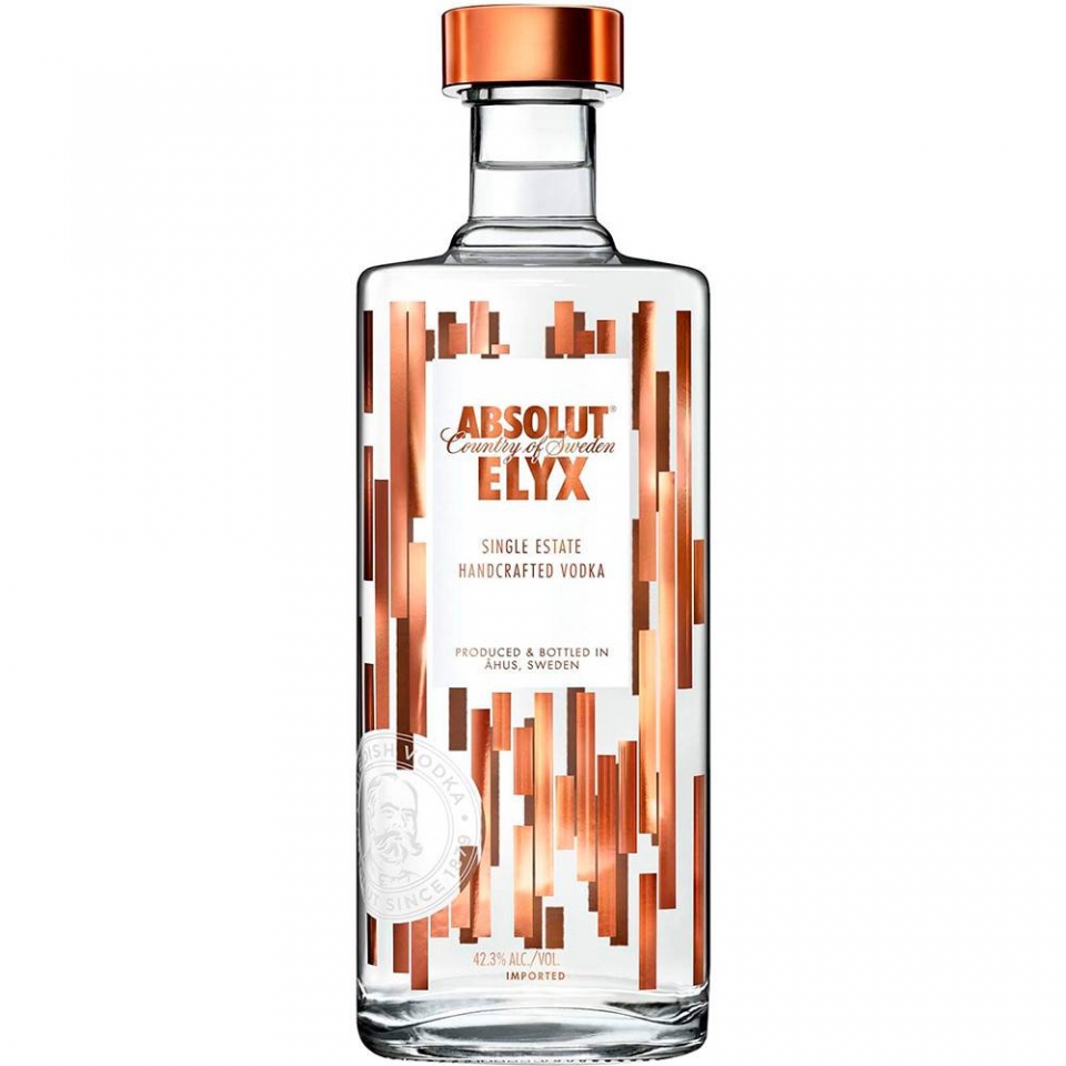 VODKA ABSOLUT ELYX 750ML