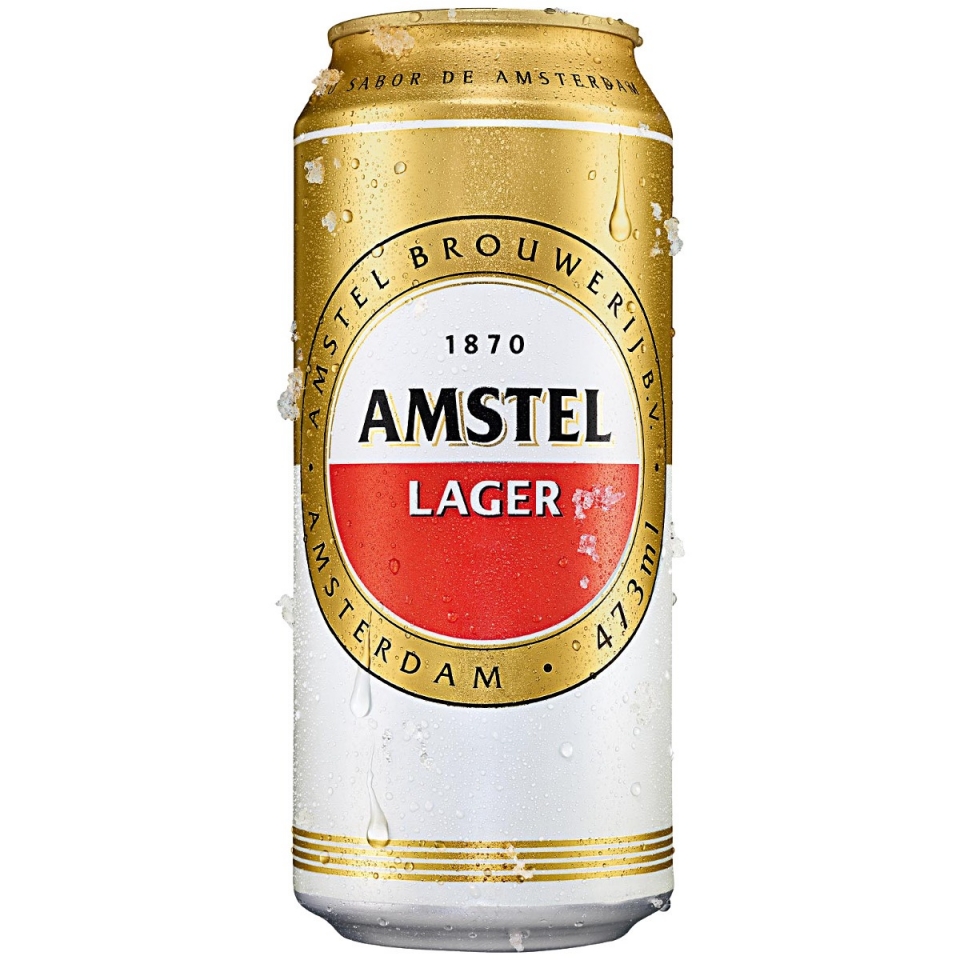 AMSTEL LAGER 473ML