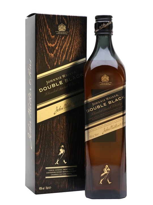 WHISKY JOHNNIE WALKER DOUBLE BLACK 1L