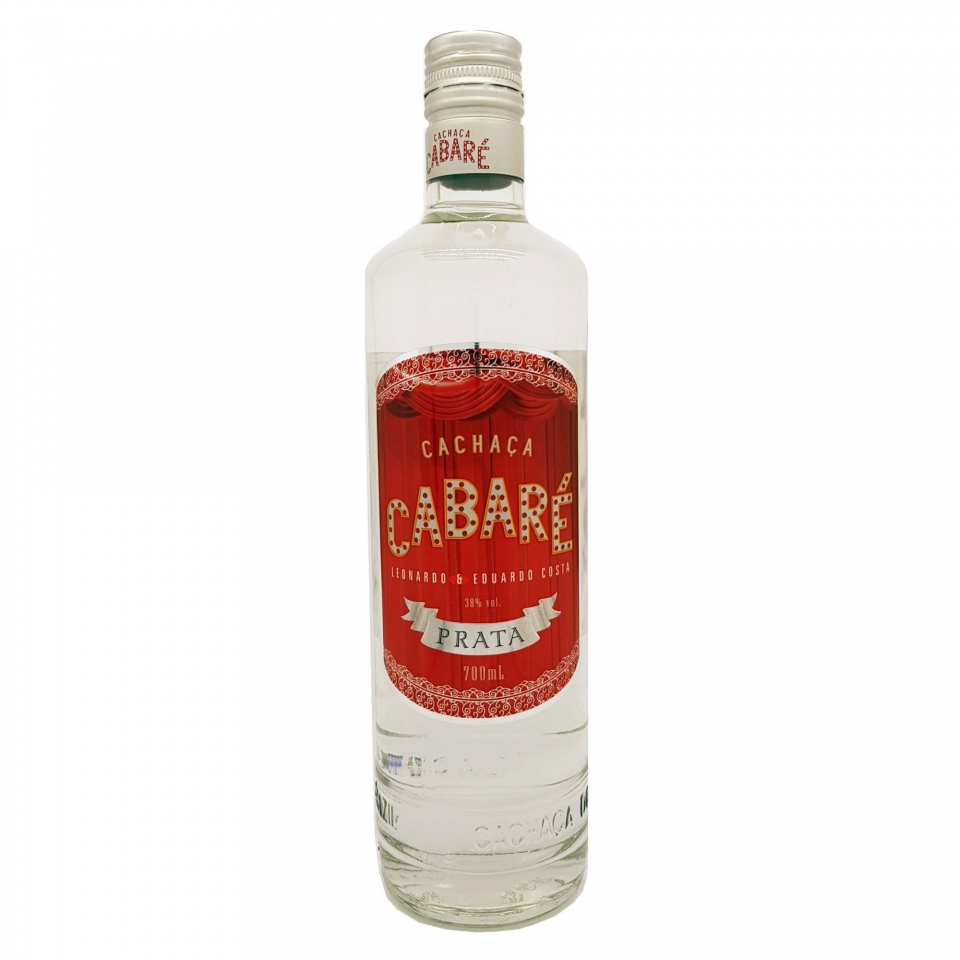 CACHAÇA CABARE PRATA 700ML