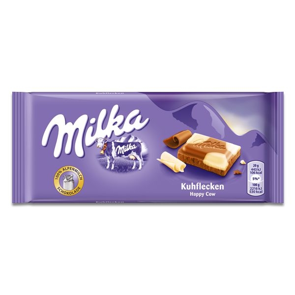 CHOCOLATE MILKA KUHFLECKEN COW SPOTS 100G