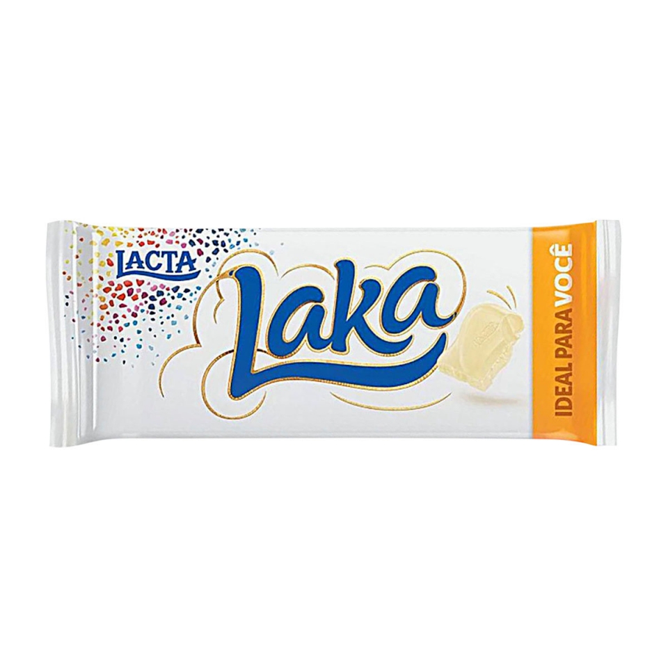 BARRA DE CHOCOLATE LAKA 80G