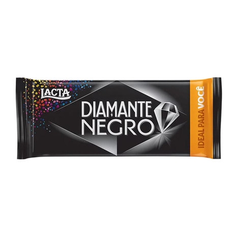 BARRA DE CHOCOLATE DIAMANTE NEGRO 90G