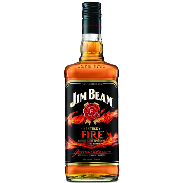 WHISKY JIM BEAN FIRE 1L