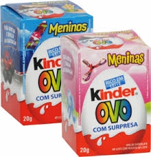 KINDER OVO MENINOS E MENINAS 20G