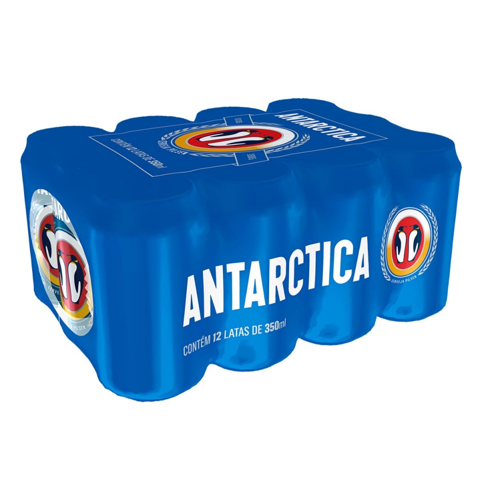 FARDO ANTARTICA 350ML COM 12 UNIDADES