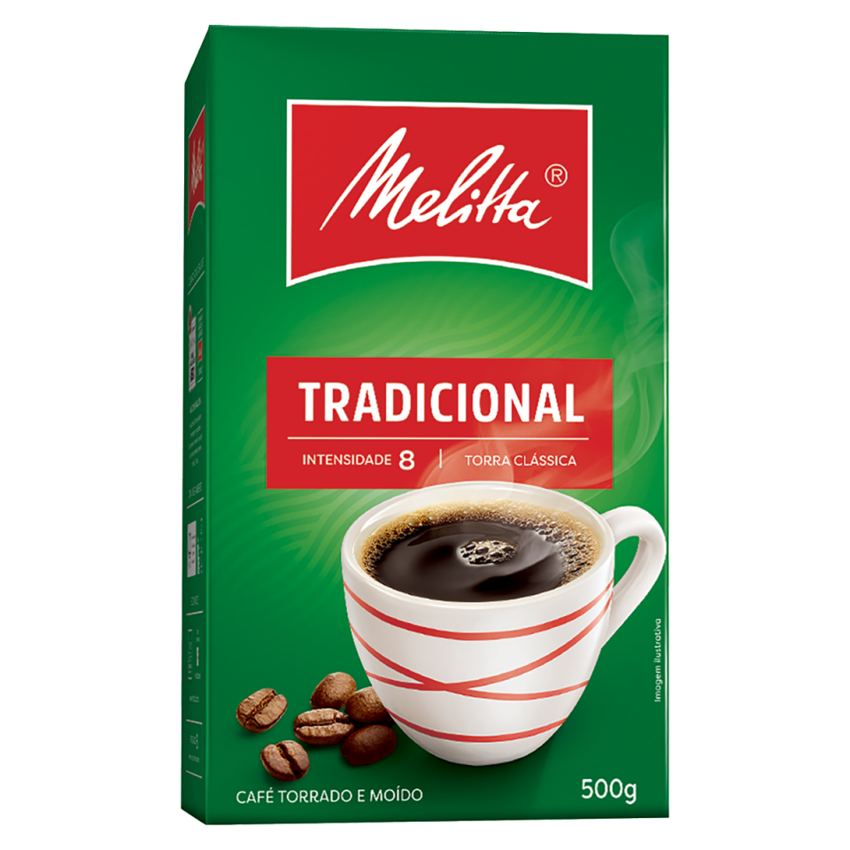 CAFÉ EM PÓ MELITTA TRADICIONAL 500G