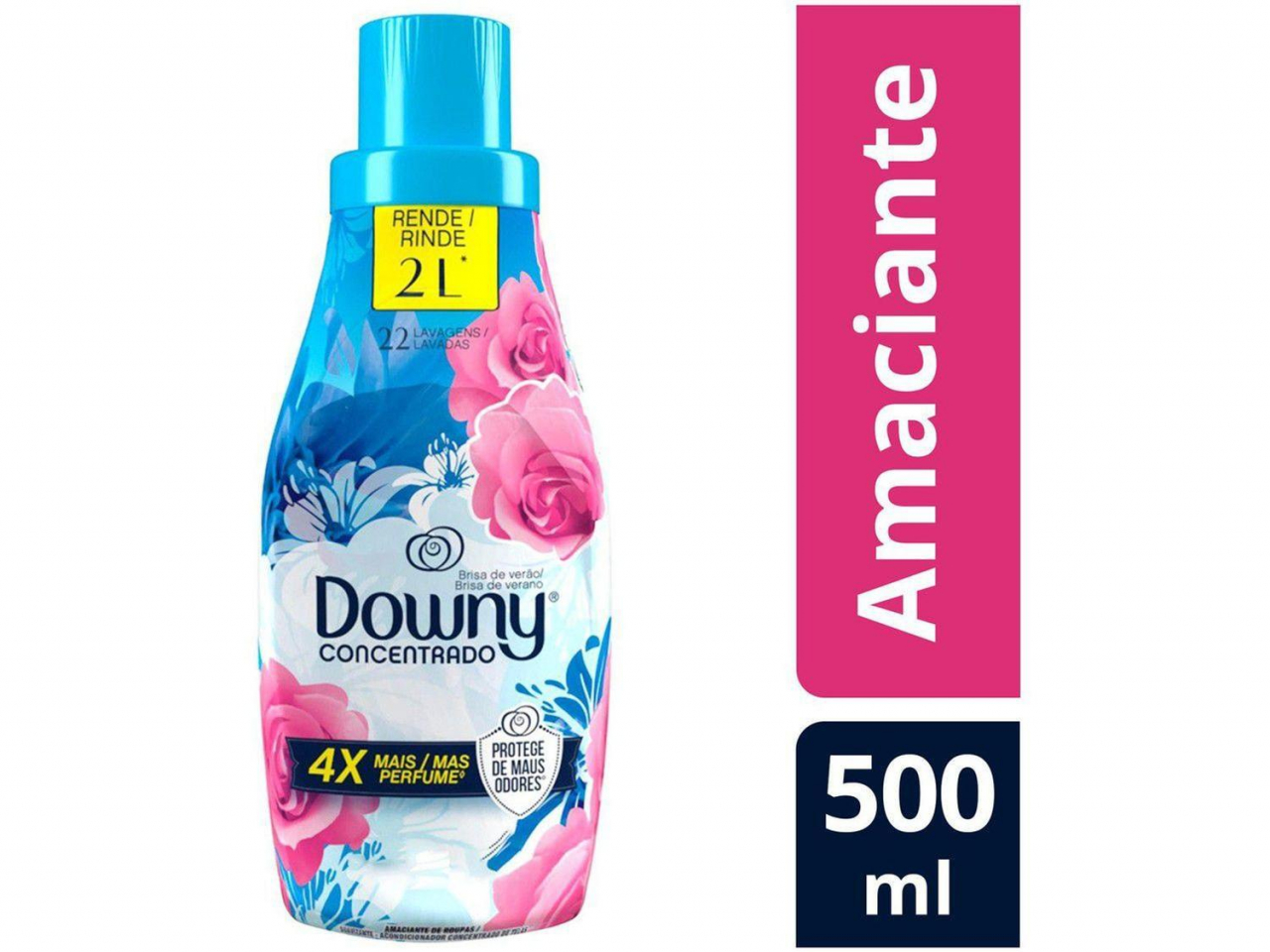 AMACIANTE DOWNY CONCENTRADO 500ML