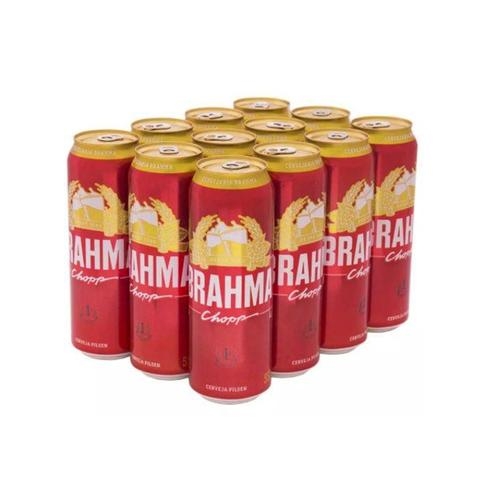 FARDO BRAHMA 550ML COM 12 UNIDADES