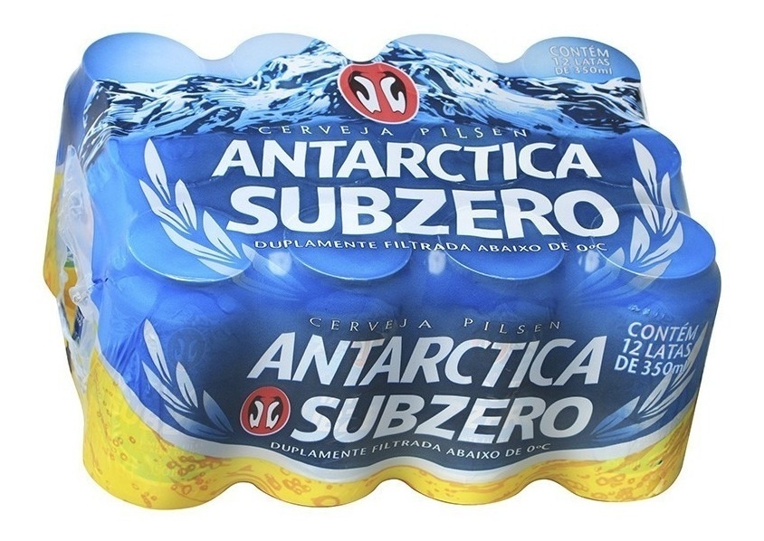 FARDO ANTARTICA SUBZERO 350ML COM 12 UNIDADES