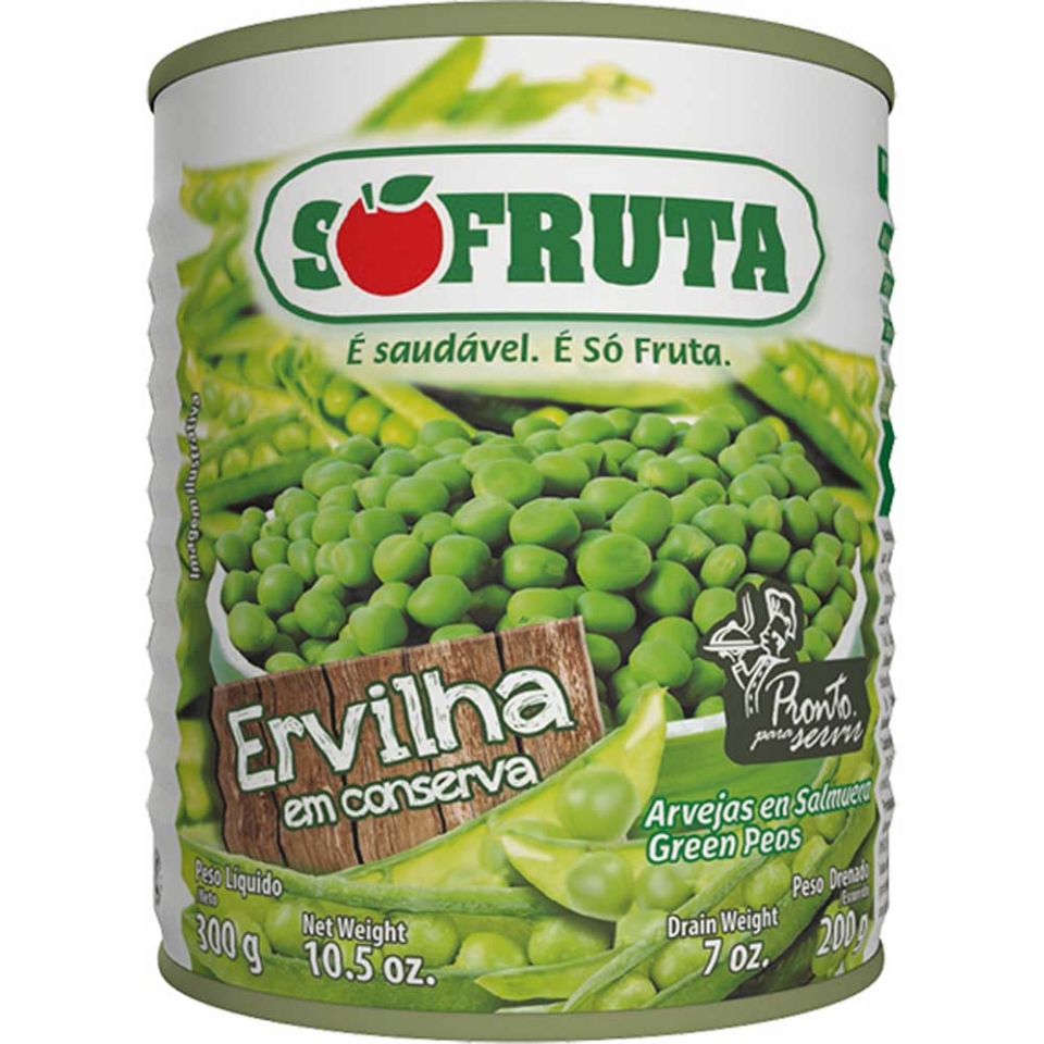 QUERO ERVILHAS EM CONSERVA 200G