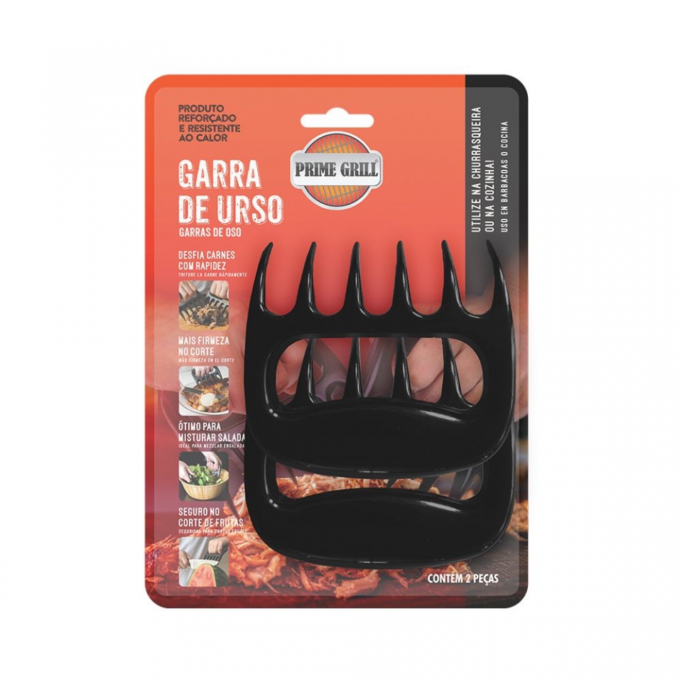 GARRA DE URSO PRIME GRILL 2 UNIDADES