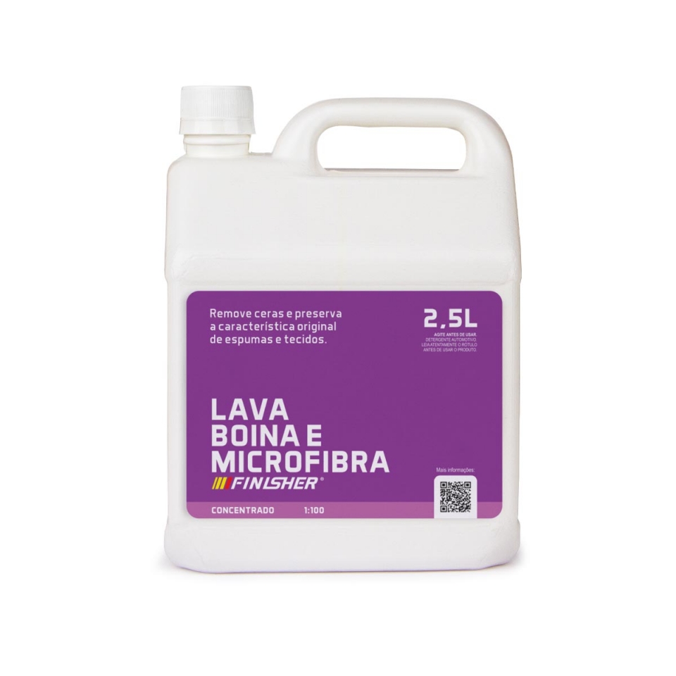 LAVA BOINA E MICROFIBRA FINISHER 2,5L