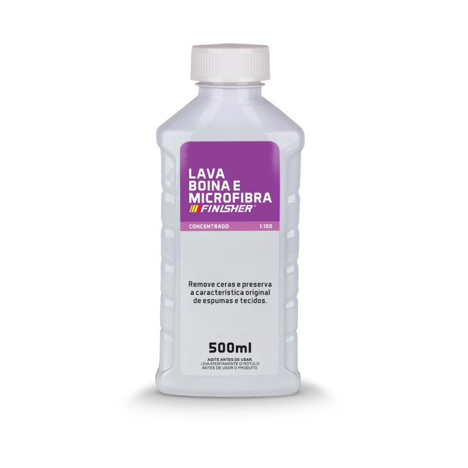 LAVA BOINA E MICROFIBRA FINISHER 500ML