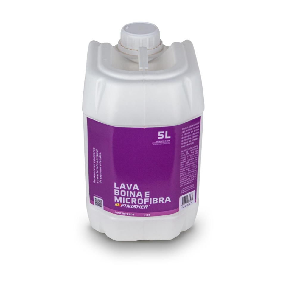 LAVA BOINA E MICROFIBRA FINISHER 5L