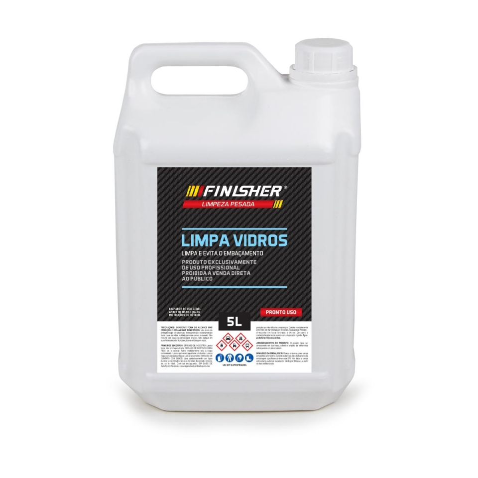 LIMPA VIDROS FINISHER 5L