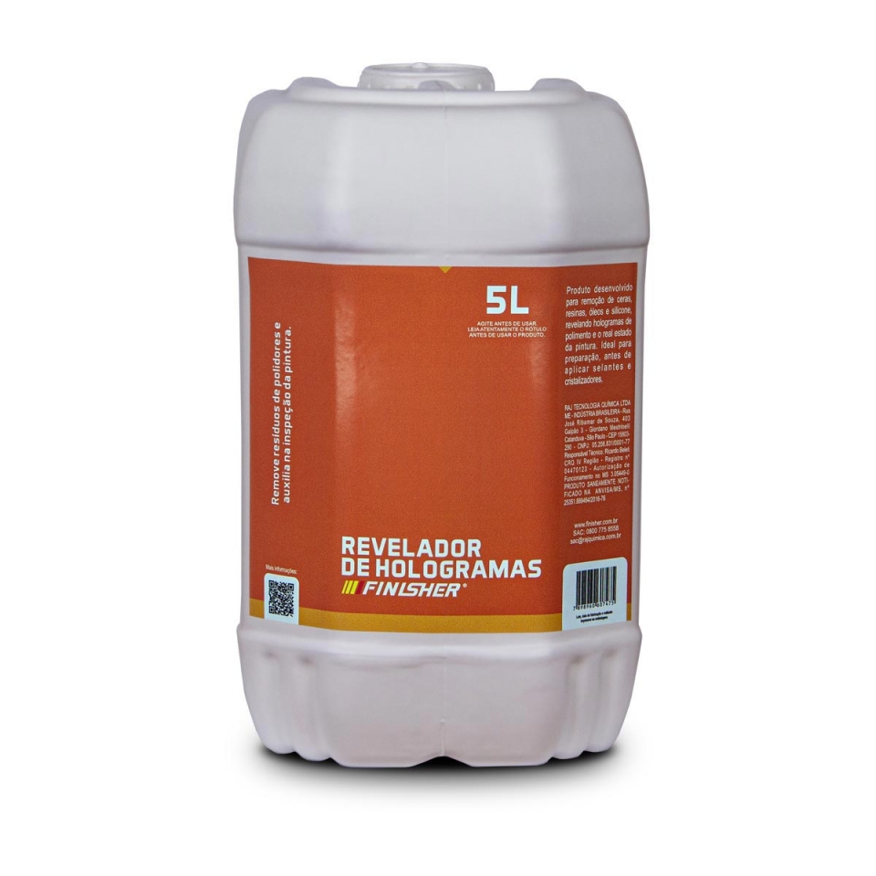 REVELADOR DE HOLOGRAMAS FINISHER 5L